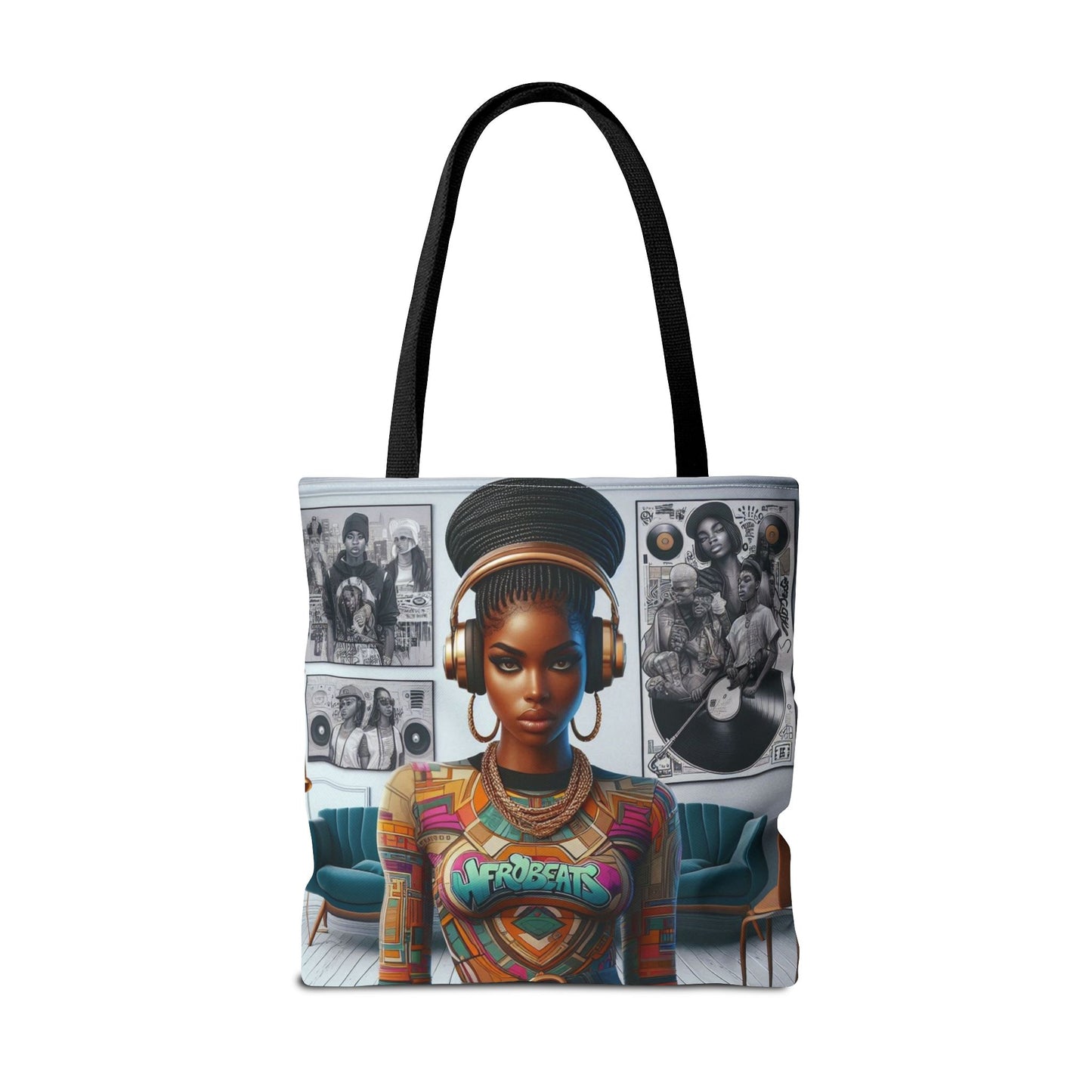 Feel The Music Tote Bag (AOP) #FM13