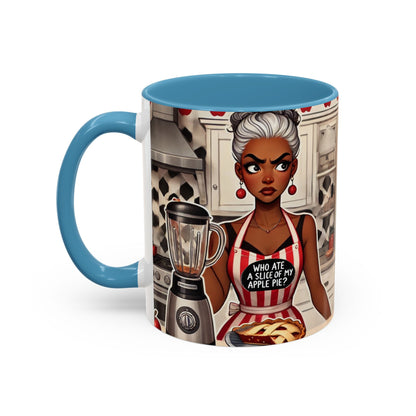 Apple Pie Heist Accent Coffee Mug (11, 15oz) #APH1