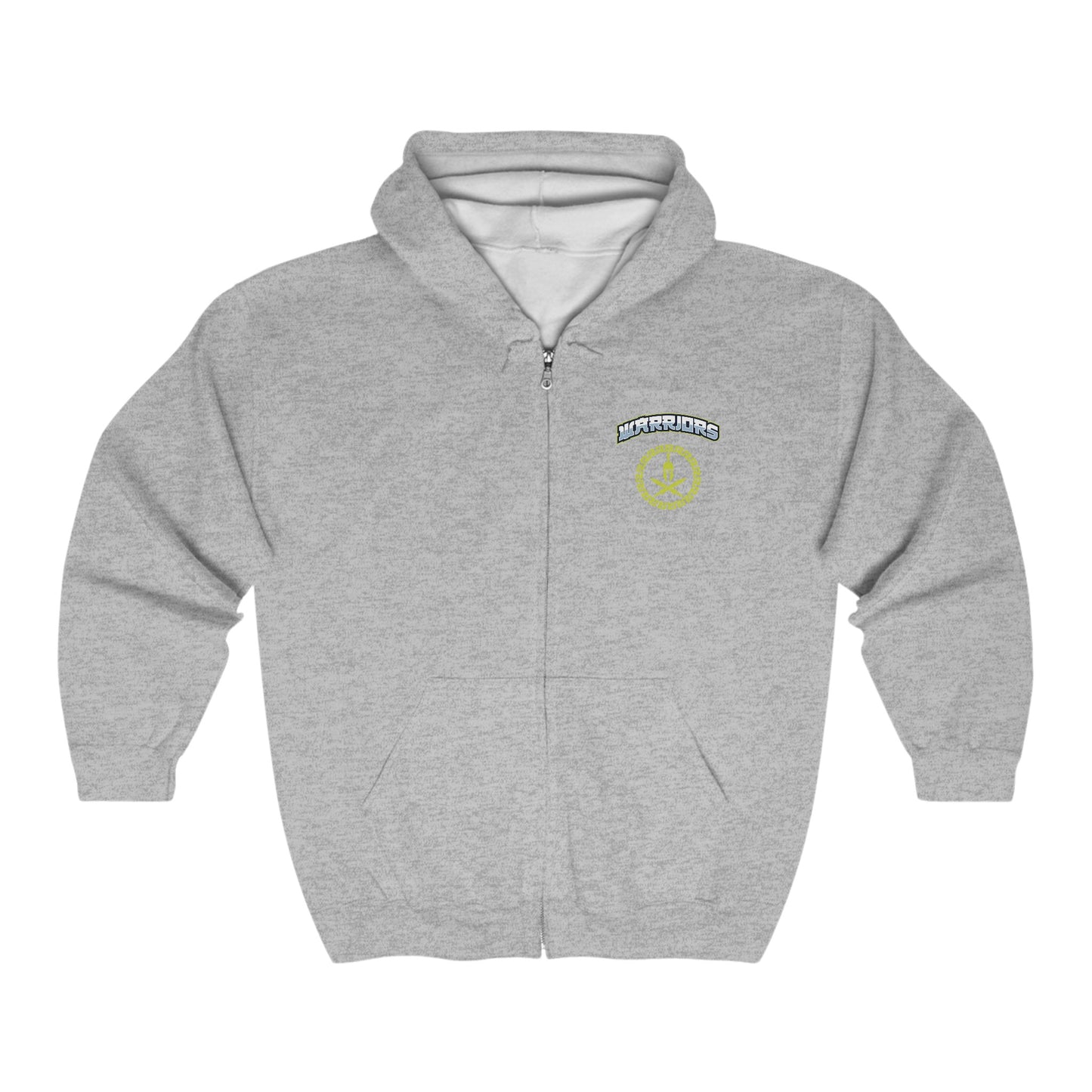 Warriors Unisex Heavy Blend™ Full Zip Hooded Sweatshirt #1U