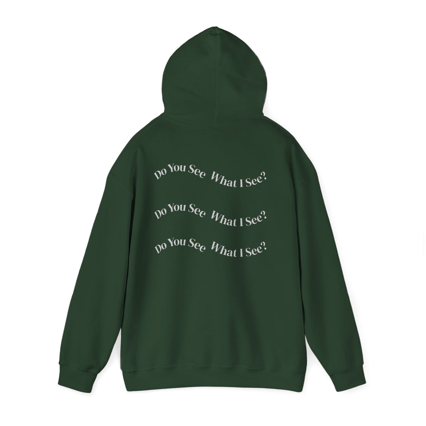 Do You See What I See? Afrocentric Abstract Puzzle Piece Unisex Hoodie Sweatshirt, Woman Print Face Hand Art, Hooded, Black