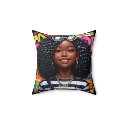Believe Square Pillow #51