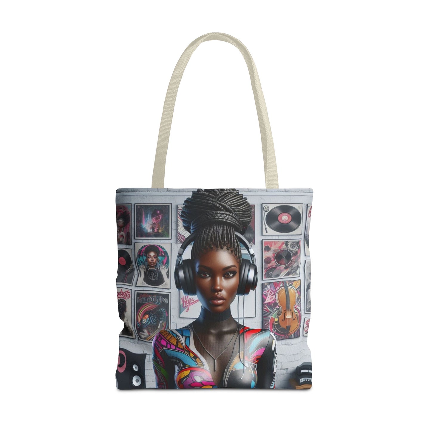 Feel The Music Tote Bag (AOP) #FM20