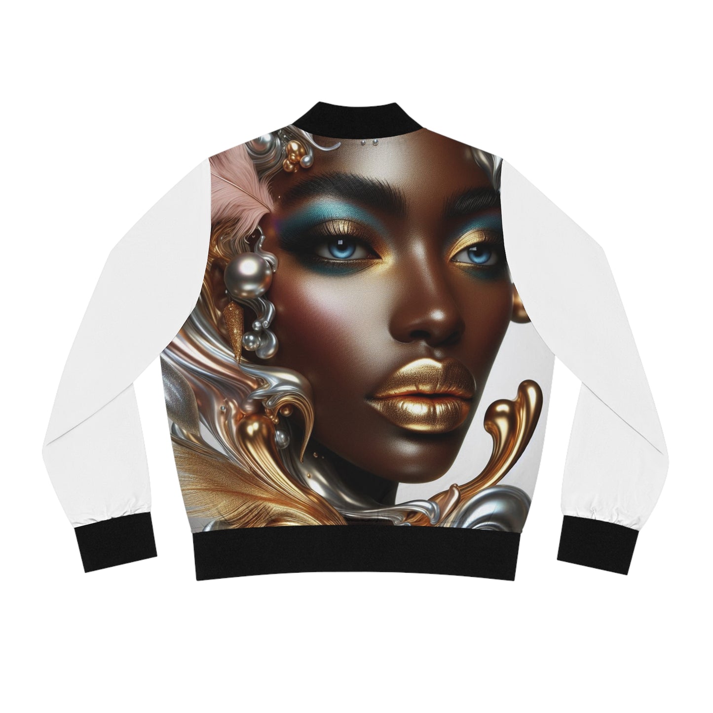 Ethereal Women's Bomber Jacket (AOP) #EC2