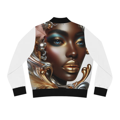Ethereal Women's Bomber Jacket (AOP) #EC2