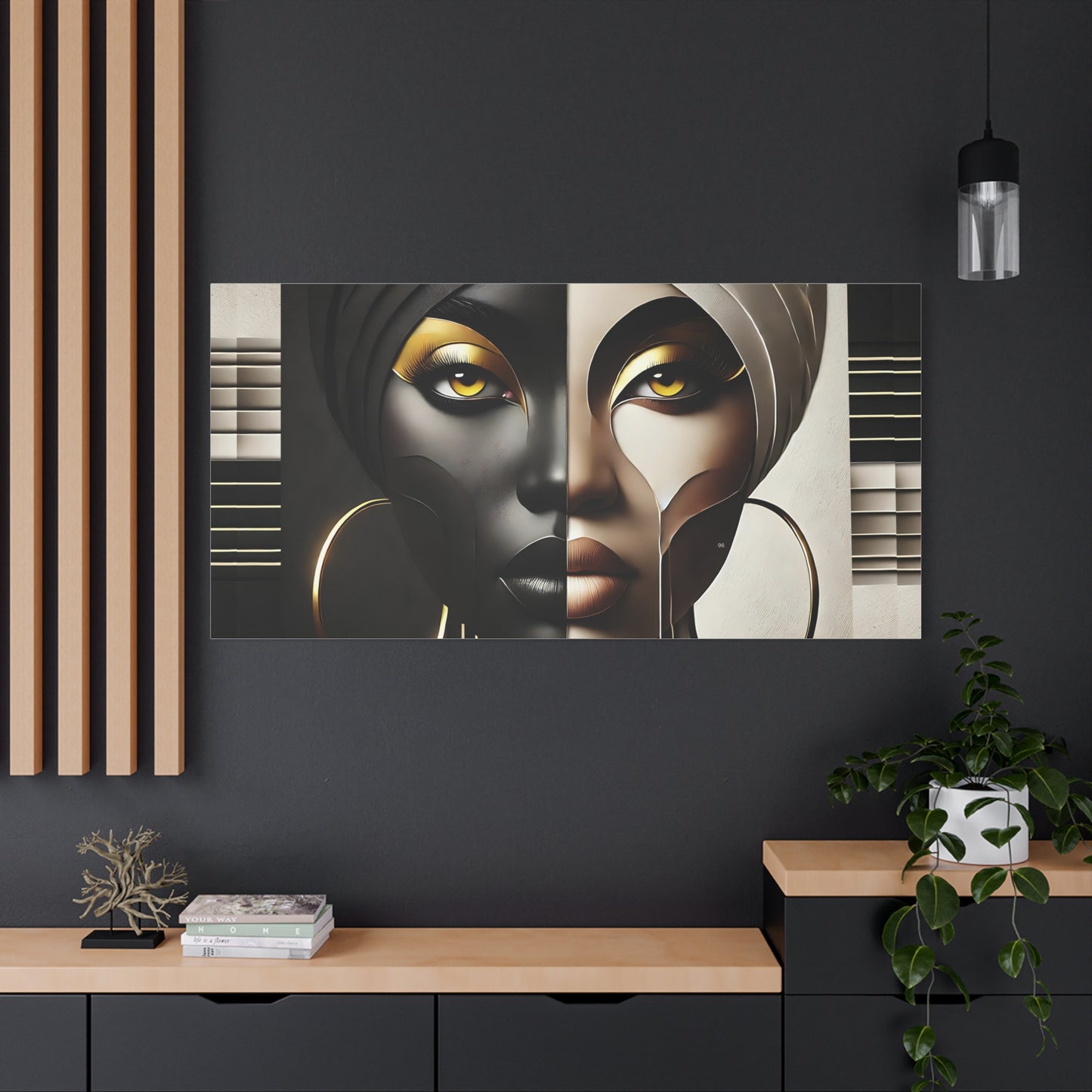 Duality Matte Canvas, Stretched, 1.25" #DLTY1