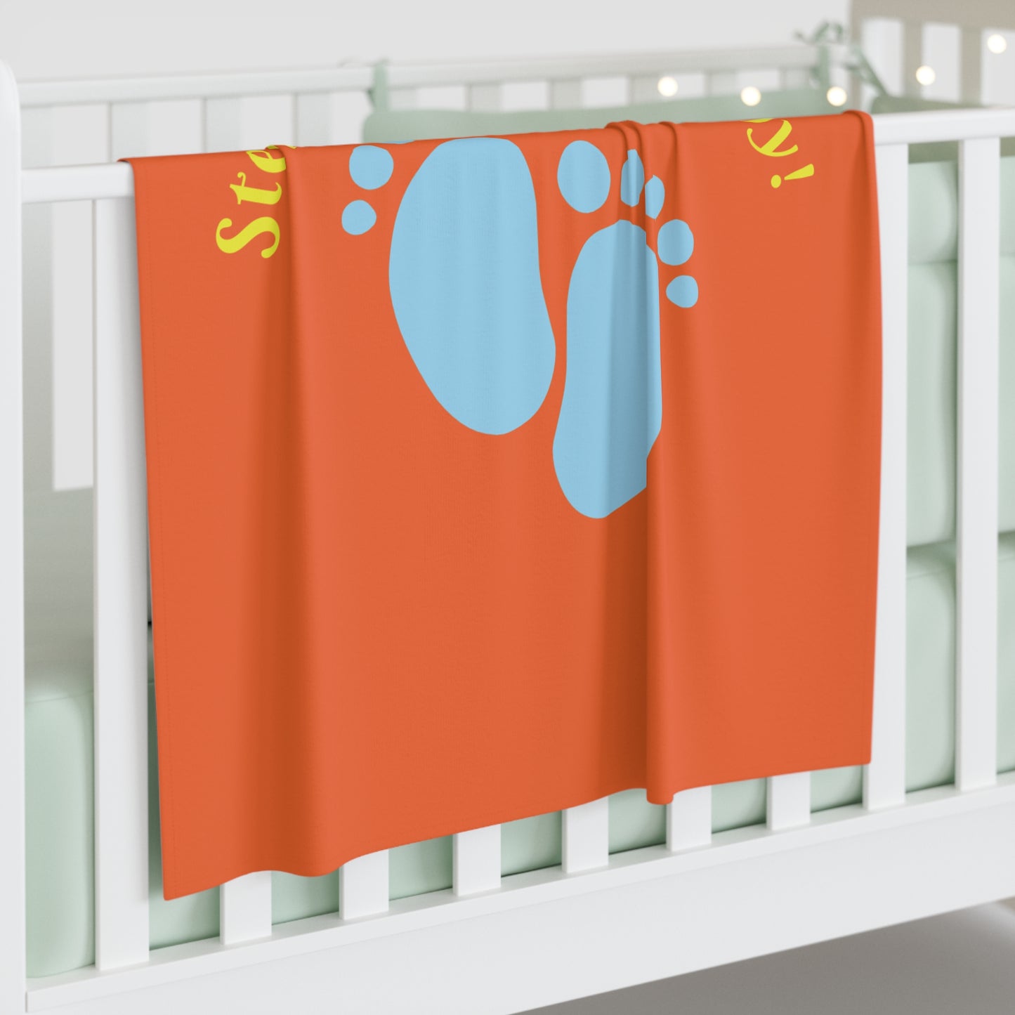 Stepping Into My Destiny Baby Swaddle Blanket #SID2