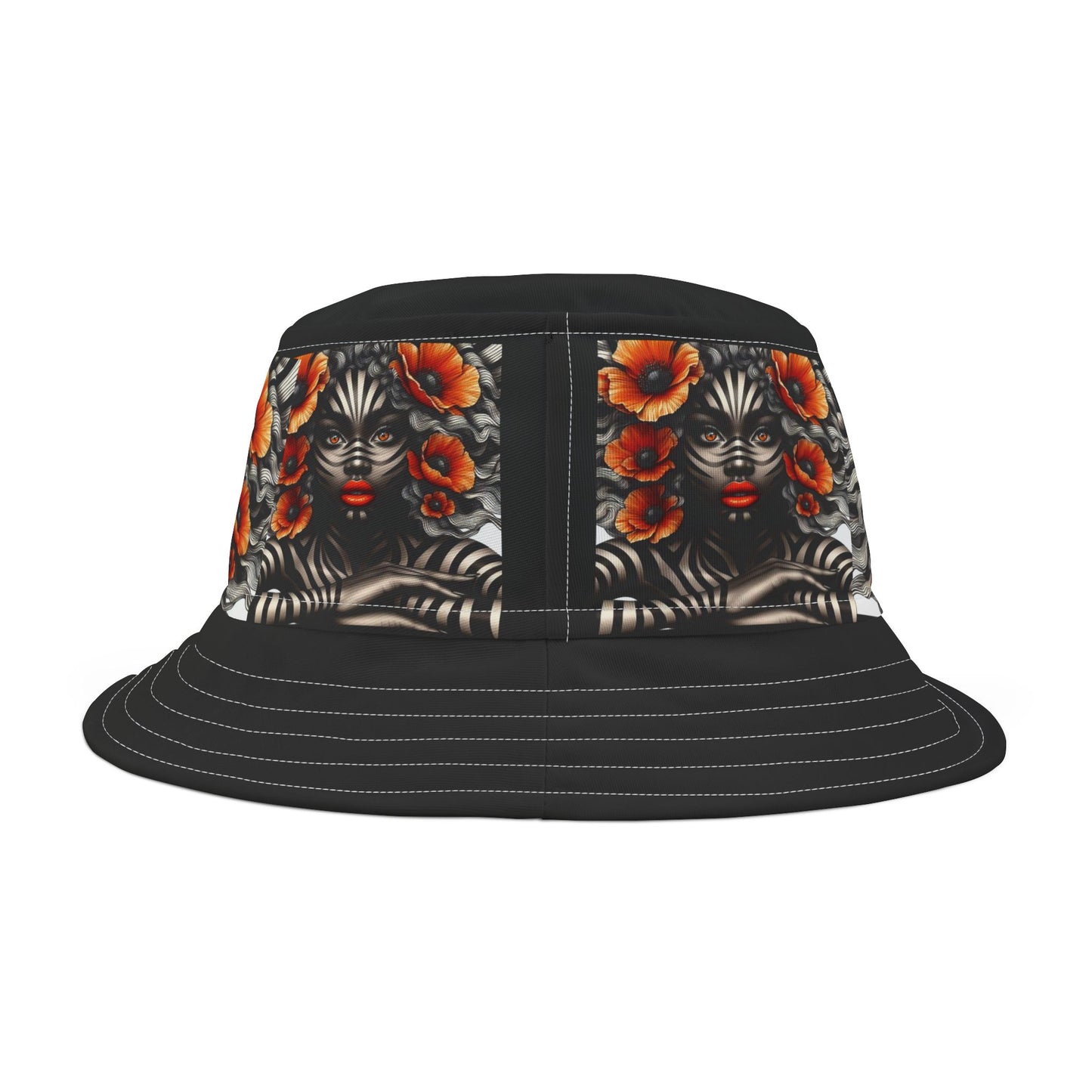 Zebra Fantasy Bucket Hat (AOP) #ZF19