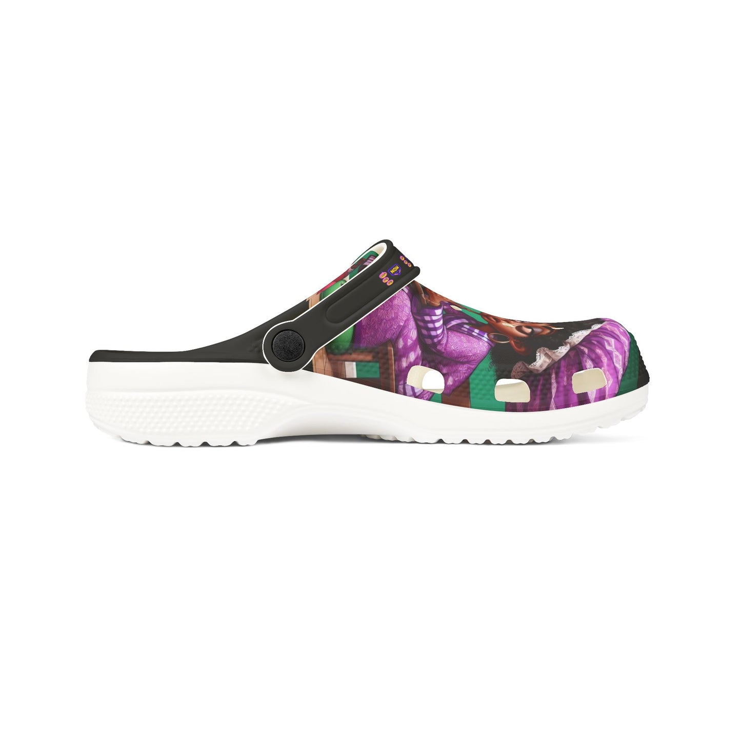 Monday Vibes EVA Foam Rubber Shoes (AOP) #MV5