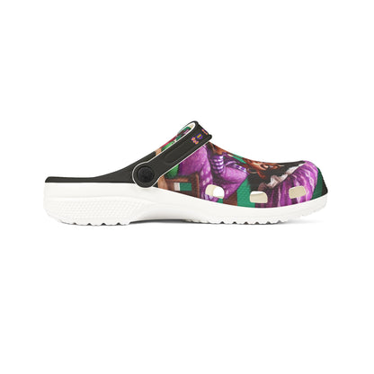 Monday Vibes EVA Foam Rubber Shoes (AOP) #MV5