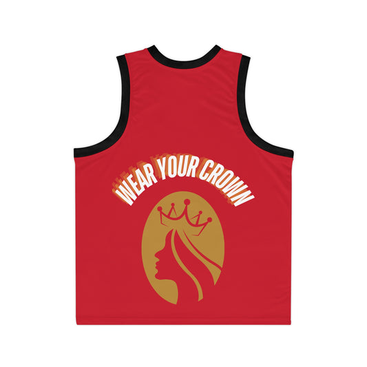 Wear Your Crown Unisex Basketball Jersey (AOP) #23