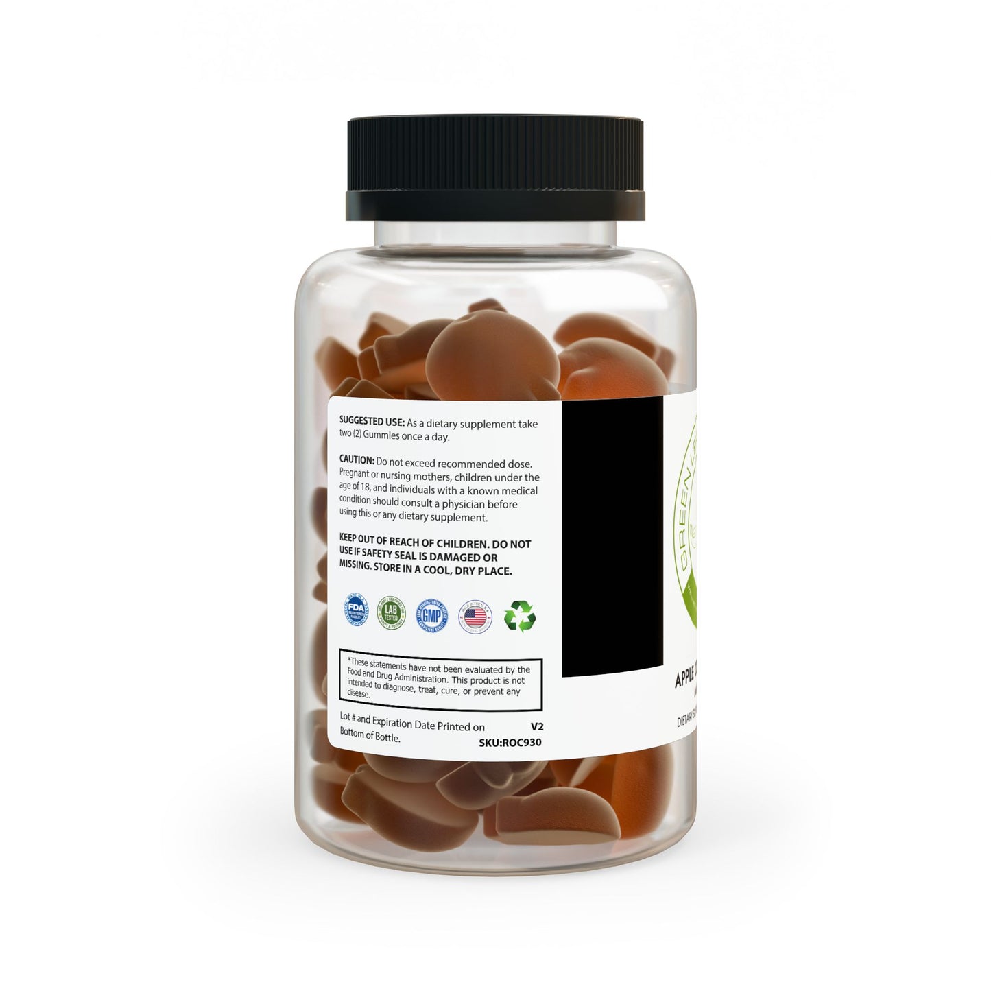 Apple Cider Vinegar Gummies (60 Gummies) #GLP1