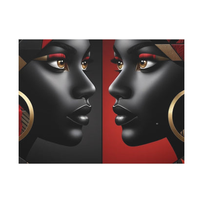 Dual Faced Matte Canvas, Stretched, 1.25" #DF1