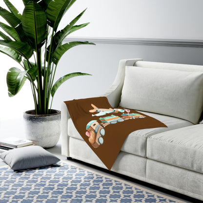 Train Baby Swaddle Blanket #TR1