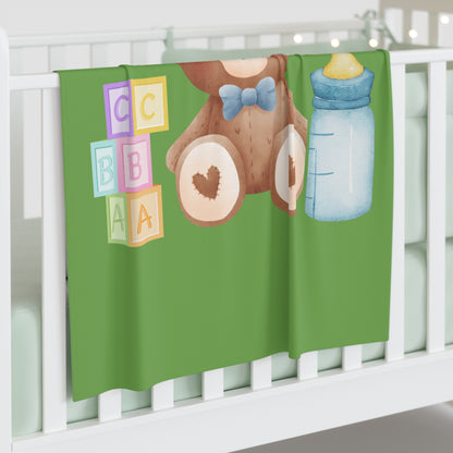 Teddy Bear Baby Swaddle Blanket #TB1