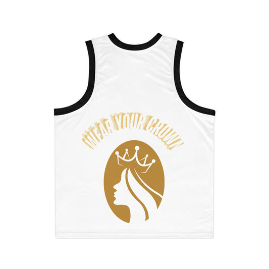 Wear Your Crown Unisex Basketball Jersey (AOP) #23