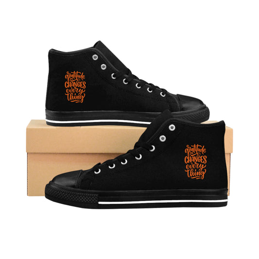 Gratitude Women's Classic Sneakers #1U