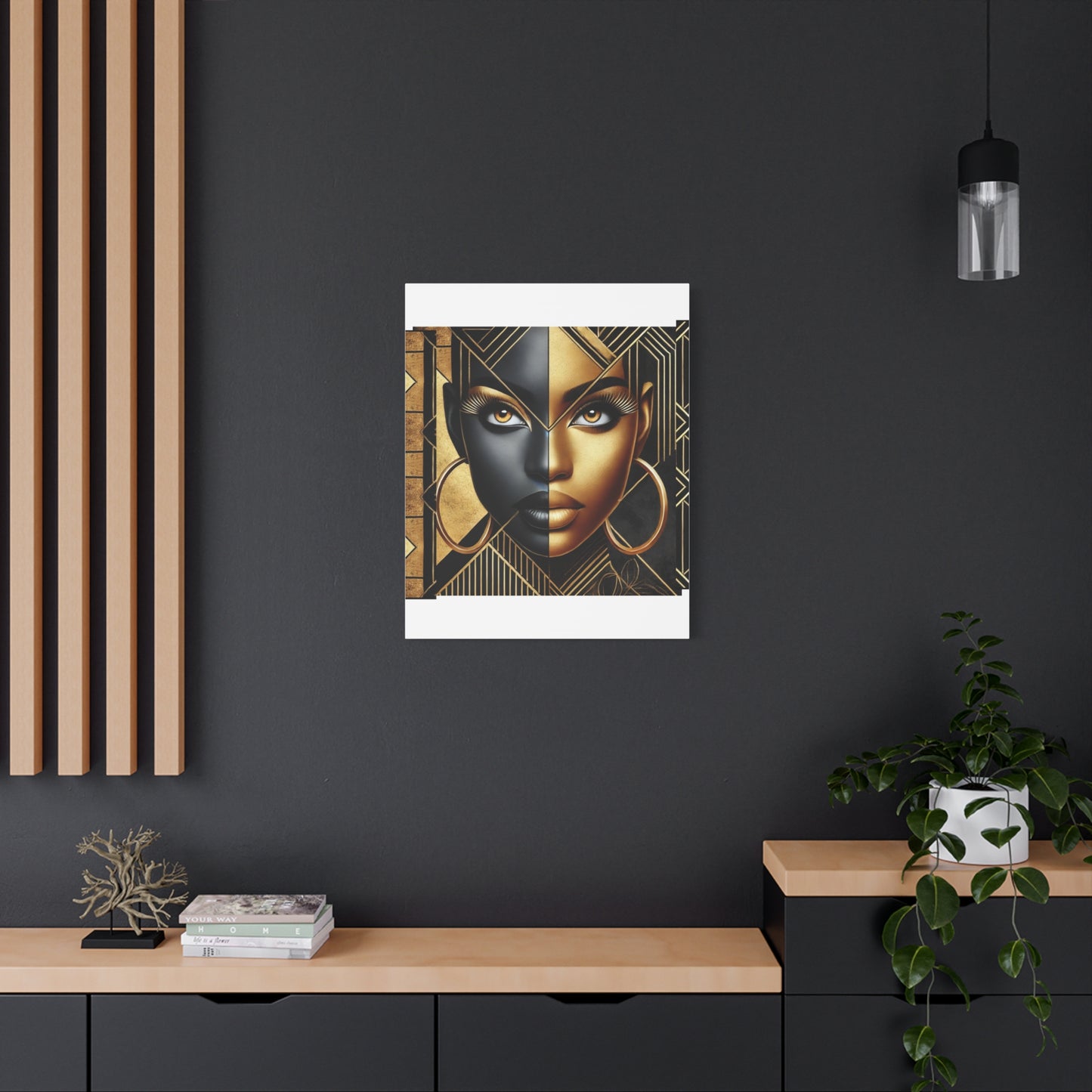 Amber Radiance Matte Canvas, Stretched, 1.25" #AR1