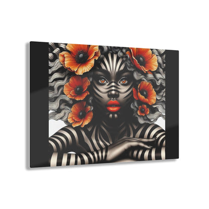 Zebra Fantasy Acrylic Prints #ZF24