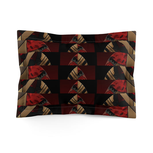 Dual Faced Microfiber Pillow Sham #DF1