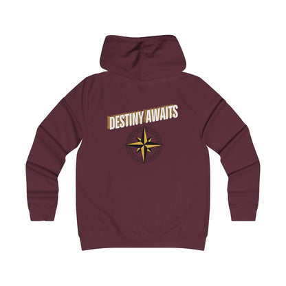 Destined For Greatness Girlie College Hoodie #33