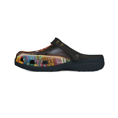 Future Boss EVA Foam Rubber Shoes (AOP) #43U