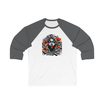 Zebra Fantasy 3\4 Sleeve Baseball Tee #ZF38