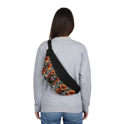 Zebra Fantasy Large Fanny Pack #ZF2