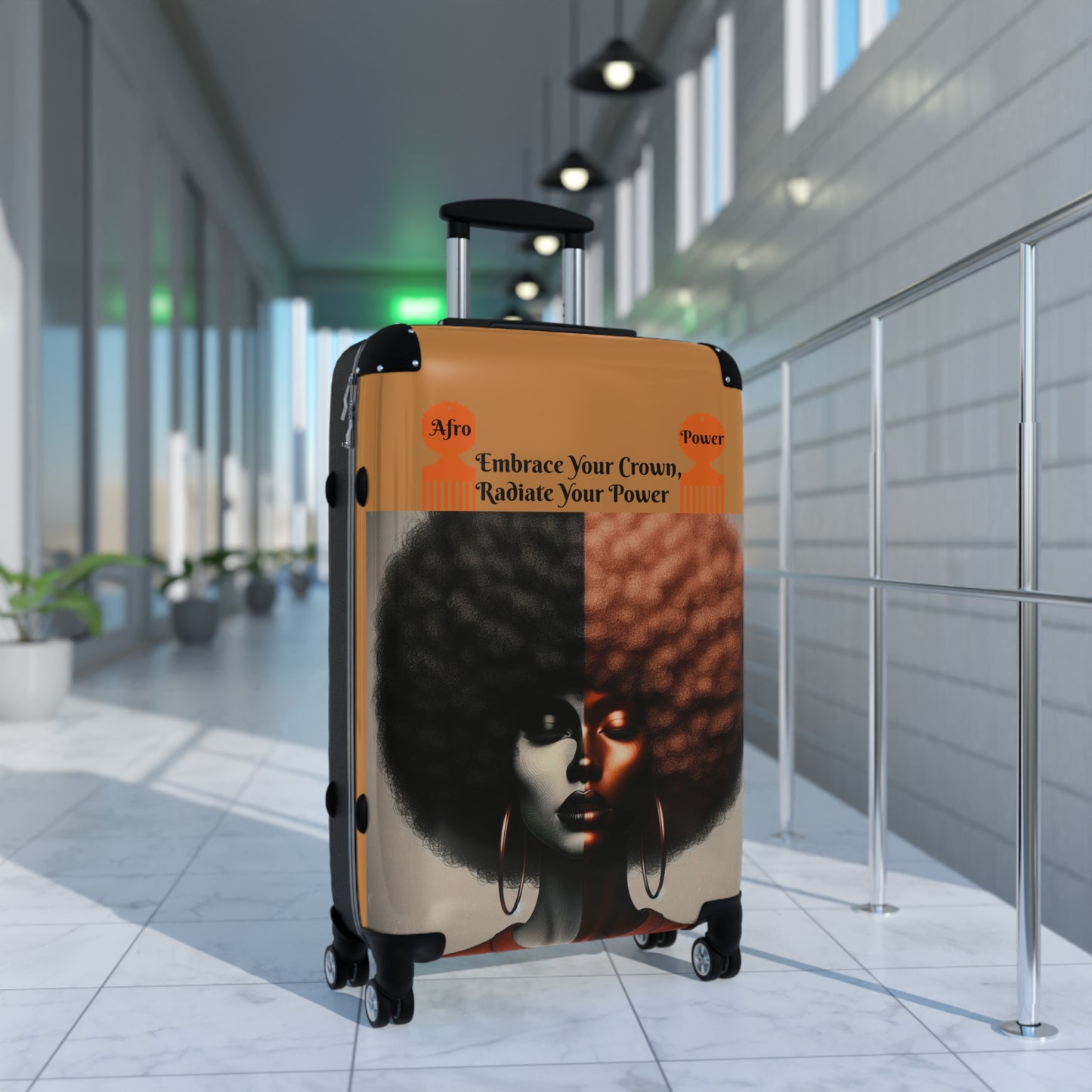 Afro Power Suitcases #AP2
