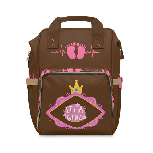It's A Girl Multifunctional Diaper Backpack #IAG2