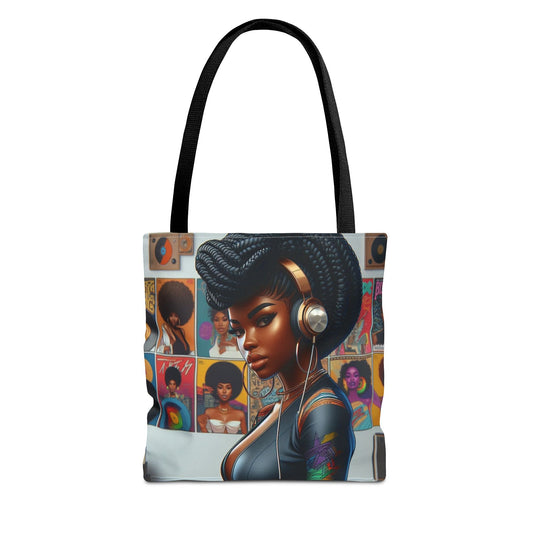 Feel The Music Tote Bag (AOP) #FM8