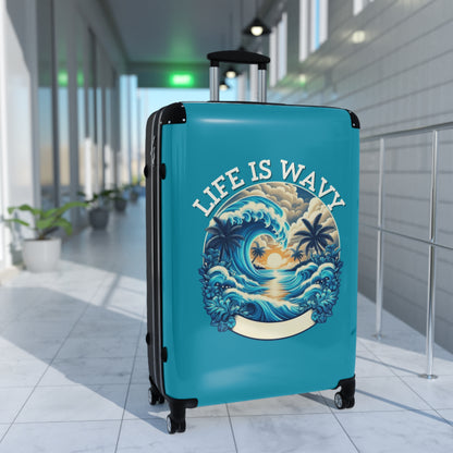 Life is Wavy Suitcases #LW2