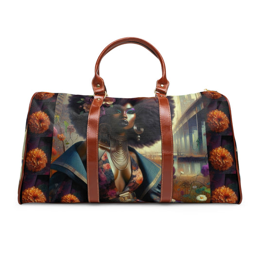 Afrocentric Beauty Luxury Waterproof Travel Bag #AB2