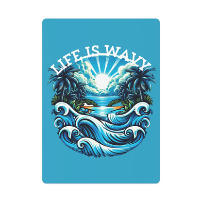 Life Is Wavy Poker Cards #LW1