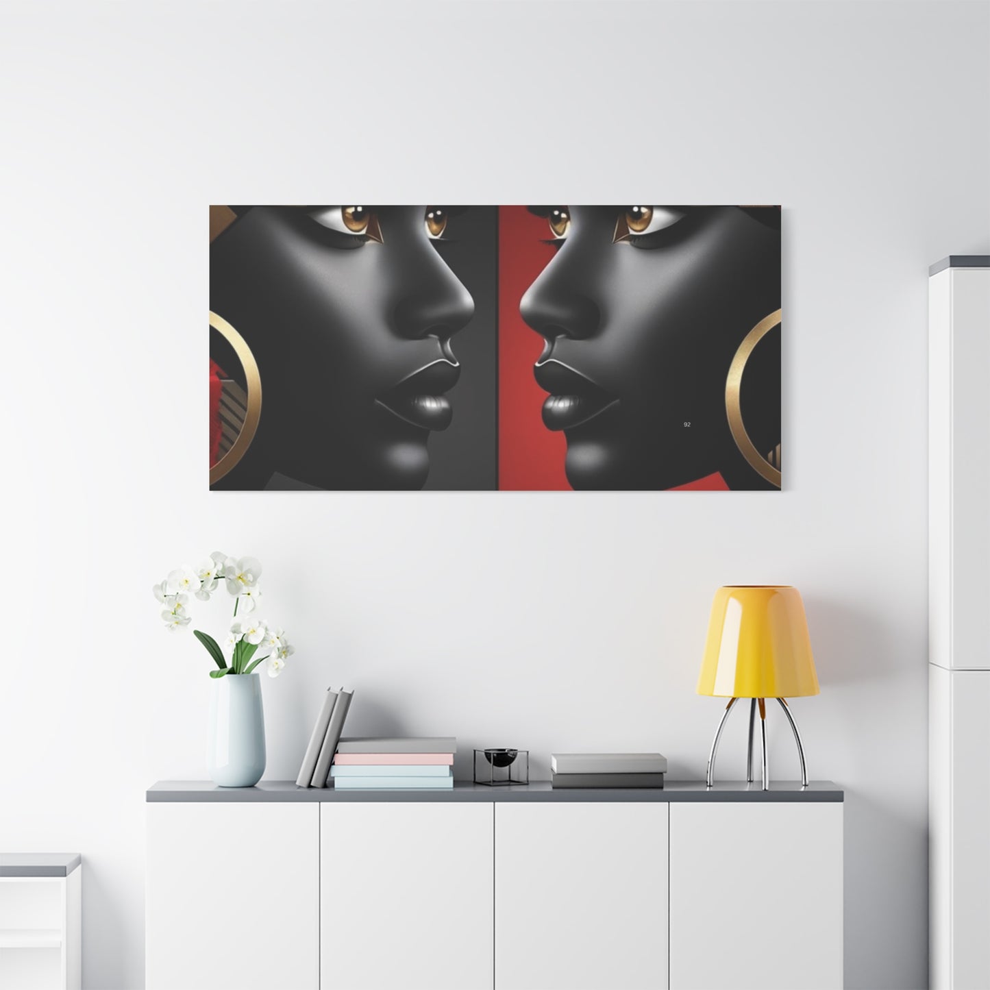 Dual Faced Matte Canvas, Stretched, 1.25" #DF1