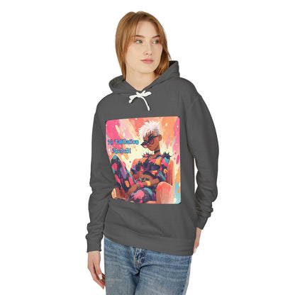Empowering Affirmations Lightweight Hoodie, Inspirational Sweatshirt, Self Love