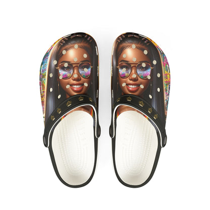 Future Boss EVA Foam Rubber Shoes (AOP) #43U