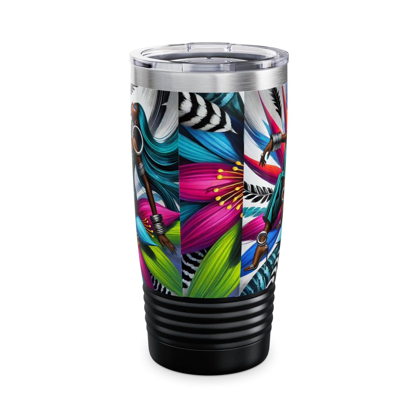Flower Divas Ringneck Tumbler, 20oz #FD1