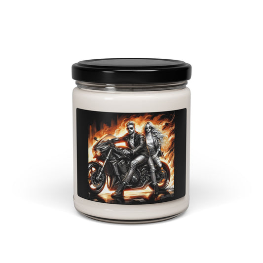 Born To Ride Scented Soy Candle, 9oz #13M