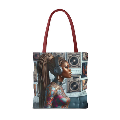 Feel The Music Tote Bag (AOP) #FM19