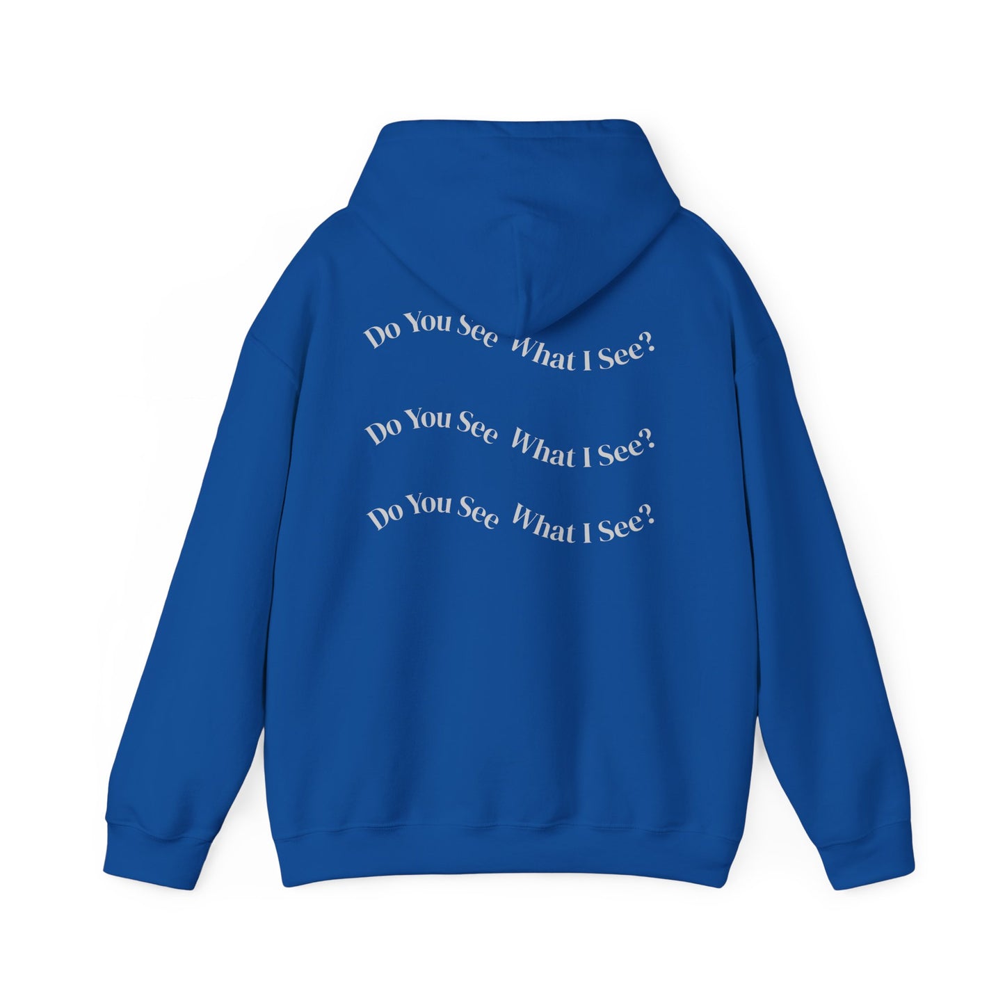 Do You See What I See? Afrocentric Abstract Puzzle Piece Unisex Hoodie Sweatshirt, Woman Print Face Hand Art, Hooded, Black
