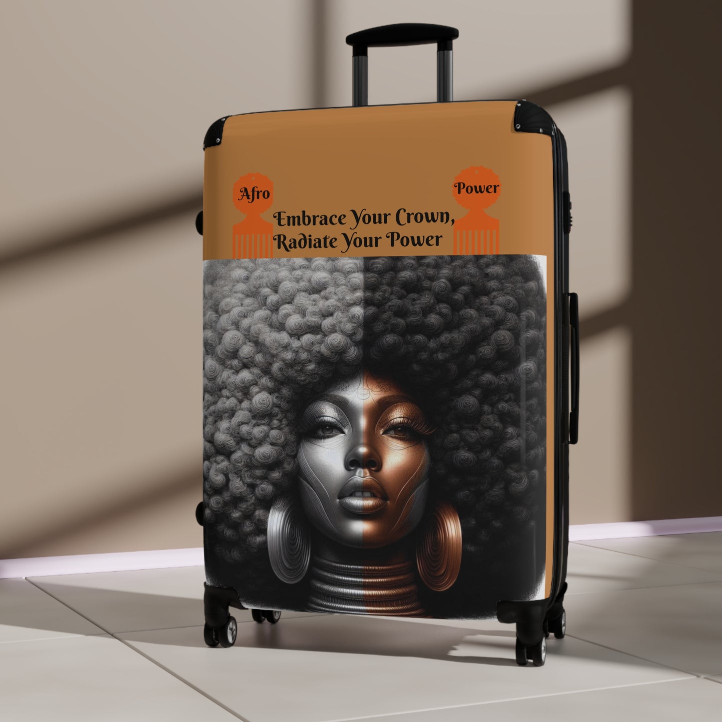 Afro Power Suitcases #AP10