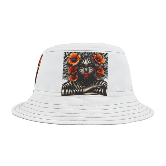 Zebra Fantasy Bucket Hat (AOP) #ZF19
