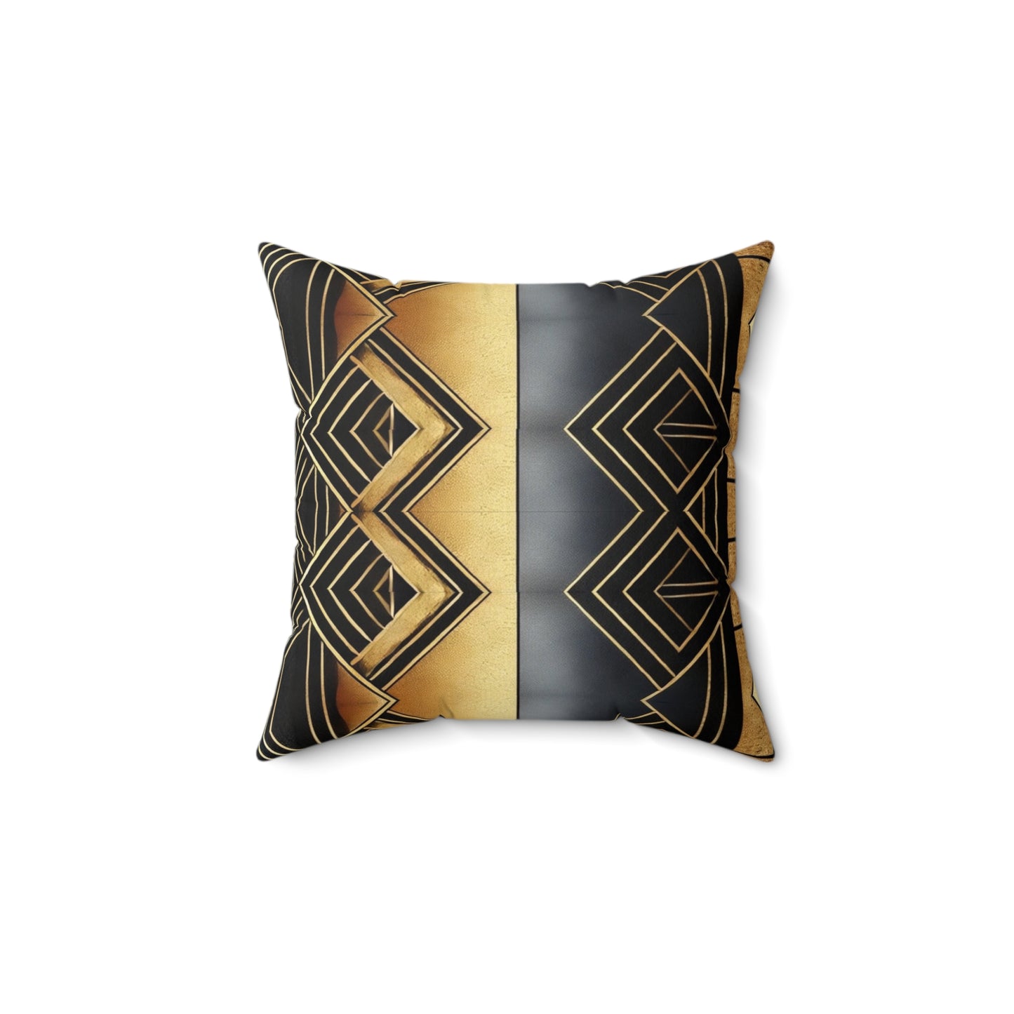 Amber Radiance Spun Polyester Square Pillow #AR1
