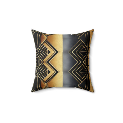 Amber Radiance Spun Polyester Square Pillow #AR1