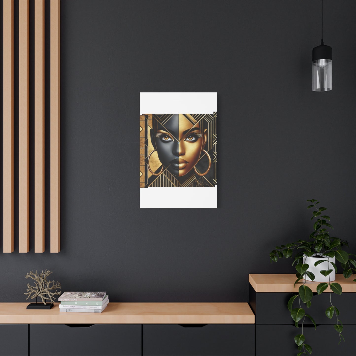 Amber Radiance Matte Canvas, Stretched, 1.25" #AR1