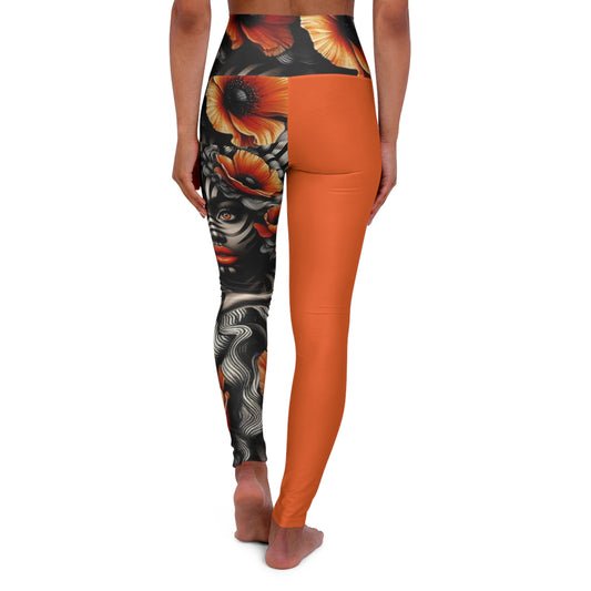 Zebra Fantasy High Waisted Yoga Leggings (AOP) #ZF12
