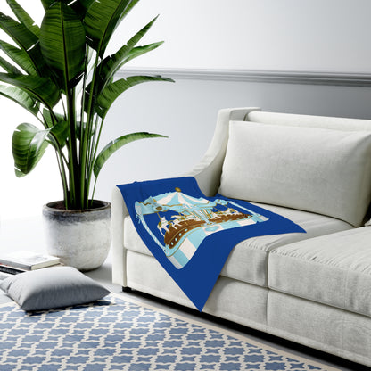 Merry Go Around Baby Swaddle Blanket #MGA1