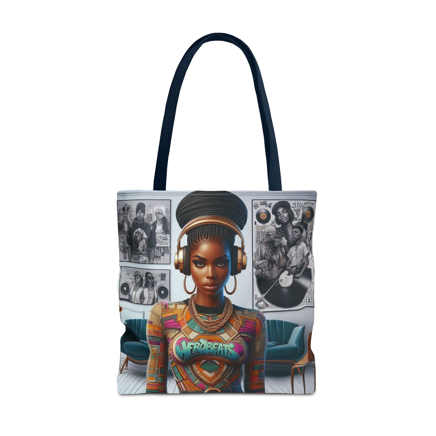 Feel The Music Tote Bag (AOP) #FM13