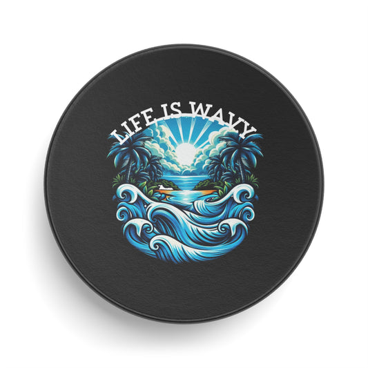 Life is Wavy Hockey Puck #LW1