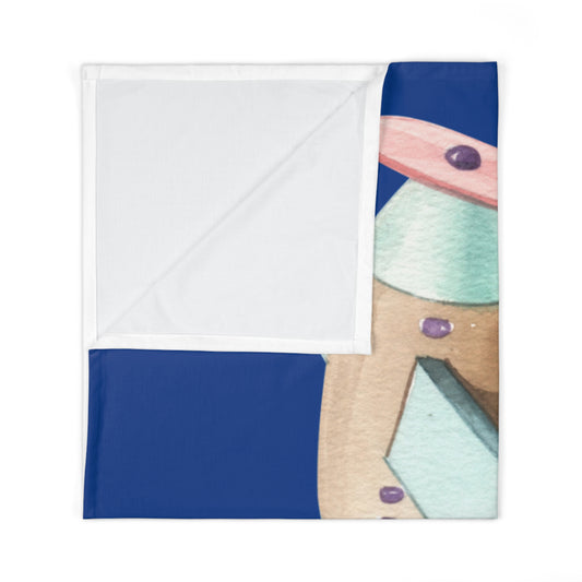 Train Baby Swaddle Blanket #TR1